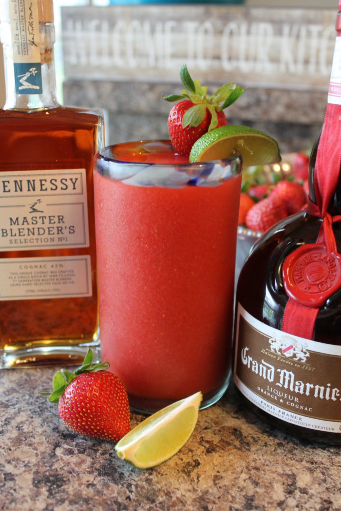 Strawberry Hennessy Margaritas | Our Creole Soul
